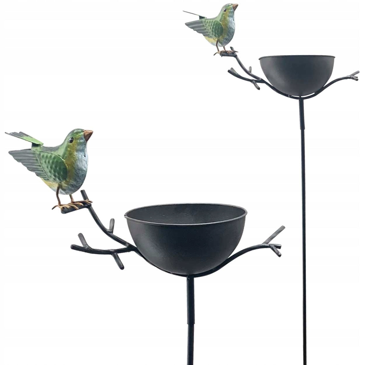Garden Drinker Bird Feeder for Insertion 122cm Retro Grain Drinker