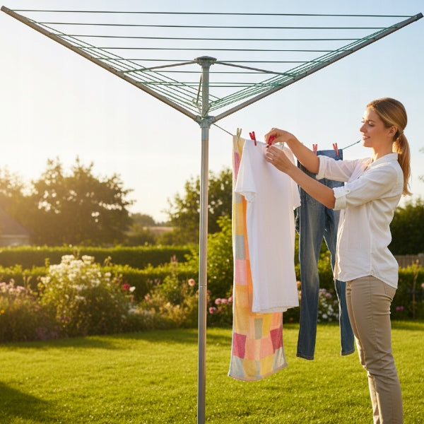 Garden Dryer Rotating 182cm with Anchor and Laundry Cover Underwear Brand no brand