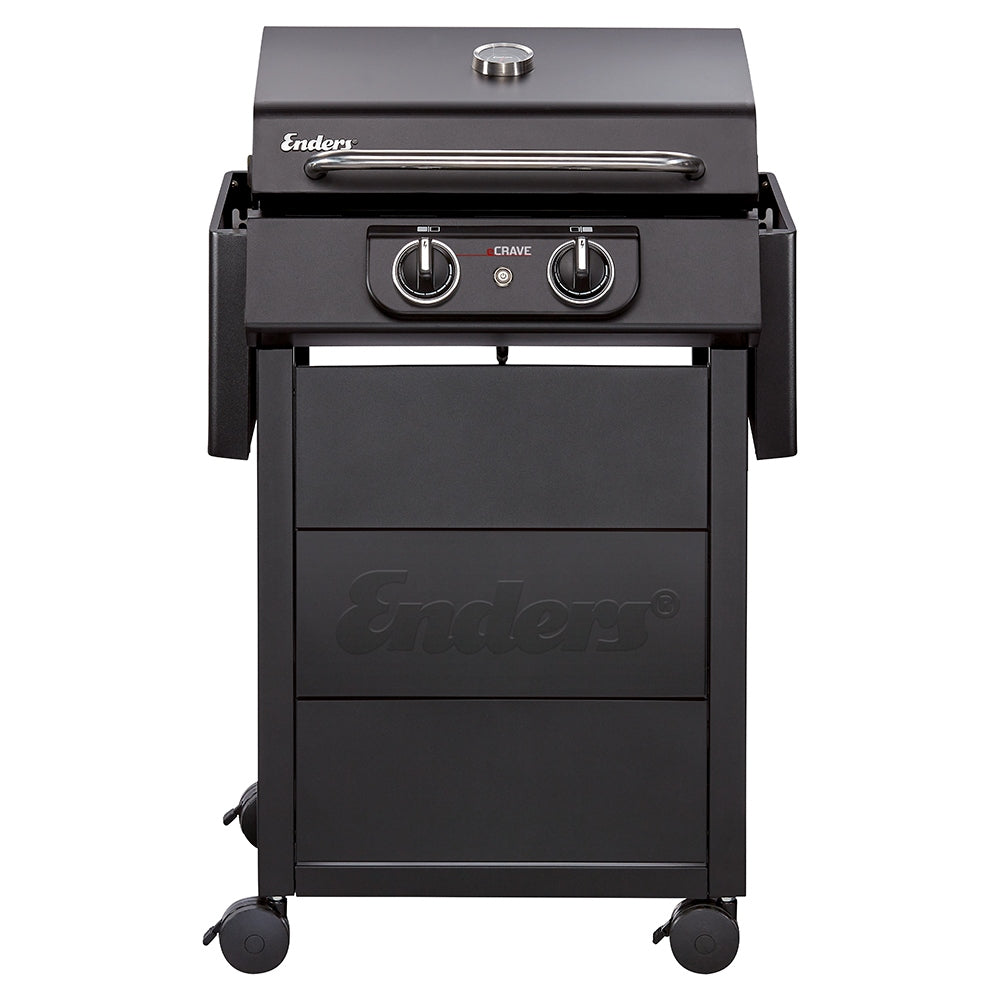 Garden Electric Grill Standing Large eCrave 2 Enders 2,6kW Thermometer Brand Enders