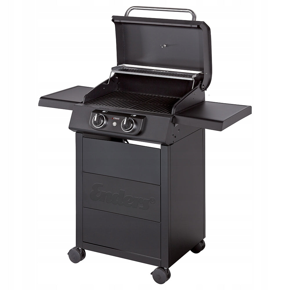 Garden Electric Grill Standing Large eCrave 2 Enders 2,6kW Thermometer Model eCrave 2
