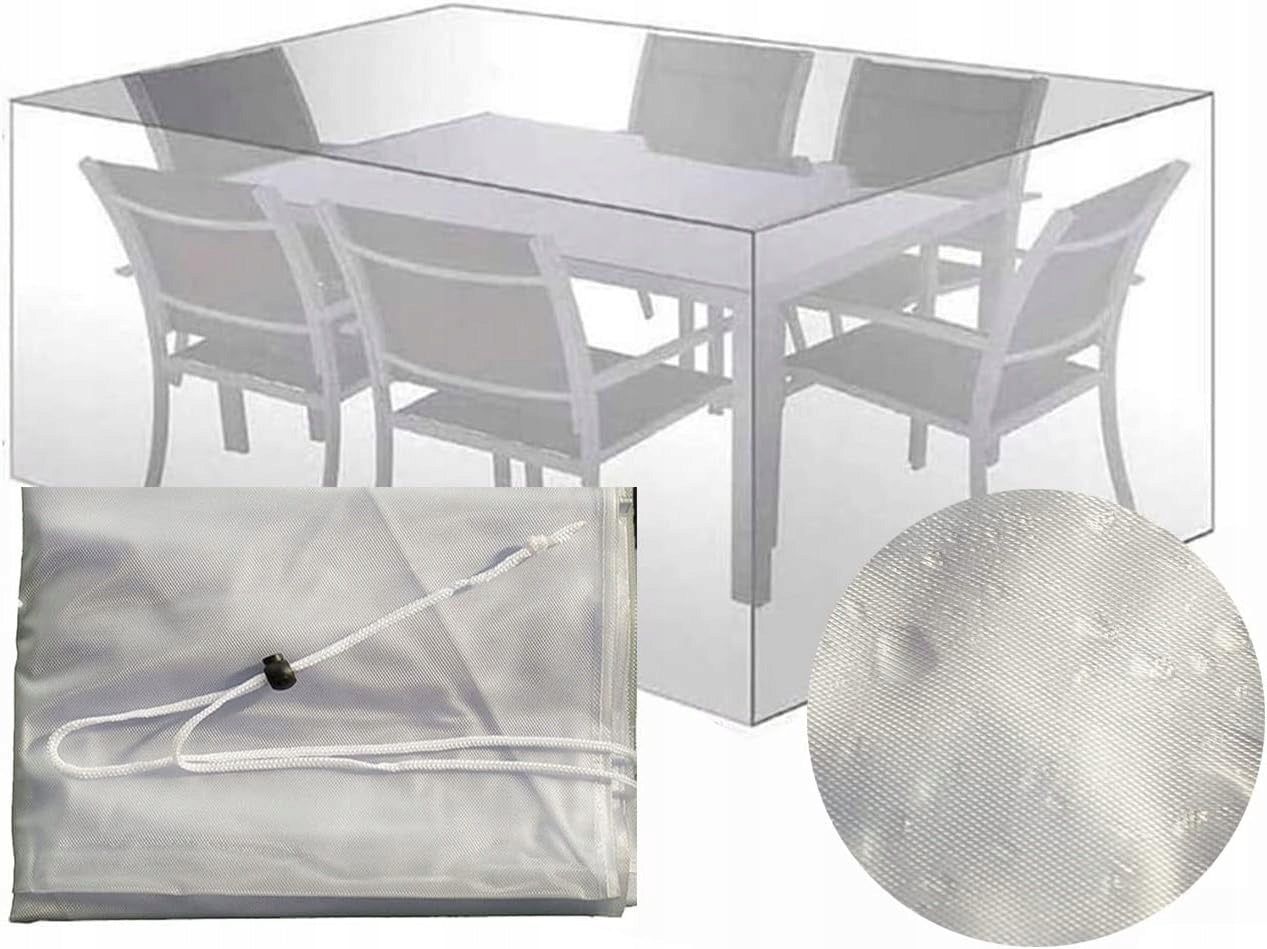 Garden FURNITURE COVER Transparent Table 235 x 135 x 94 cm
