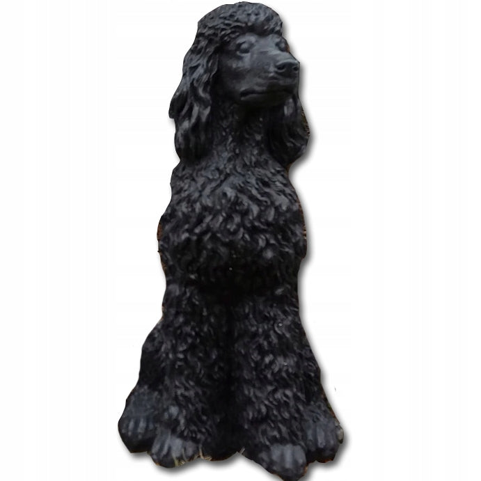 Garden Figures Concrete Dog Ornaments Decorations Poodle for Dog Tombstone