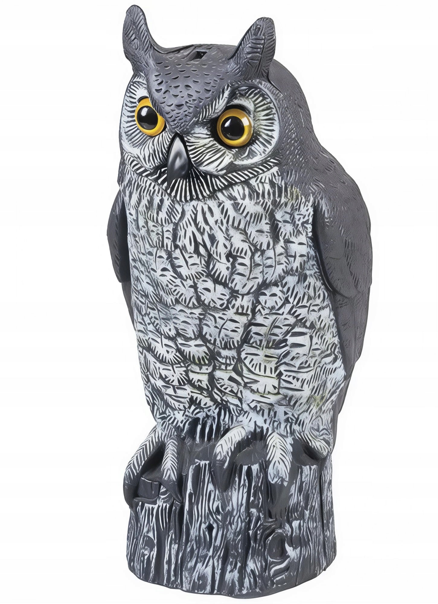 Garden Figurine Owl Realistic Bird Repellent – Owl Uszatk Figurine Manufacturer code DEKORACJA OZDOBA SOWA odstraszacz 24296