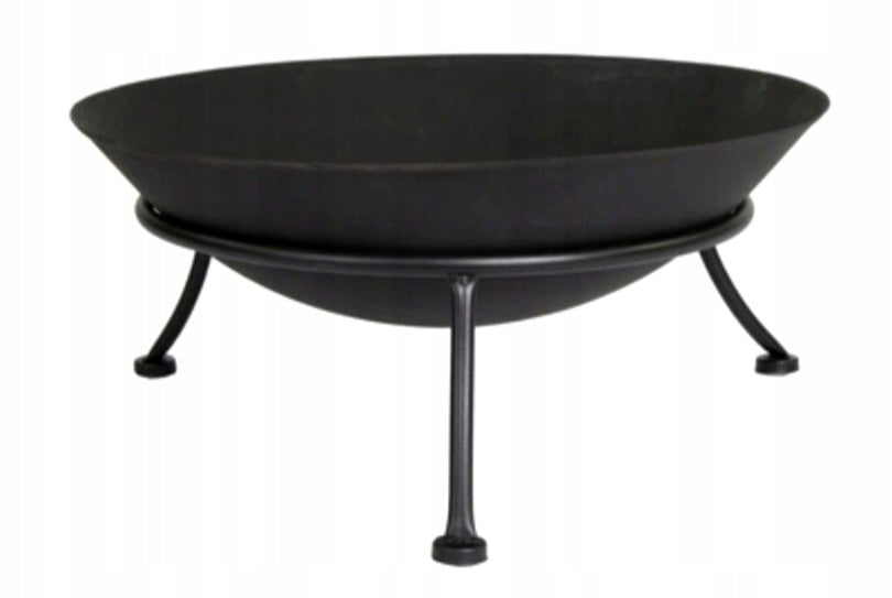 Garden Fire Pit 80 cm Cast Iron Large Grill Fire Pit Premium