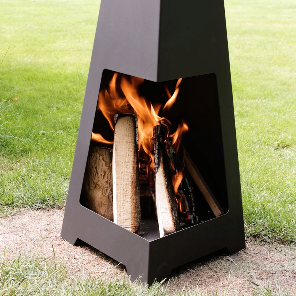 Garden Fireplace Terrace Heater KRATKI PYLOS for Steel Wood Product weight with unit packaging 12.78 kg