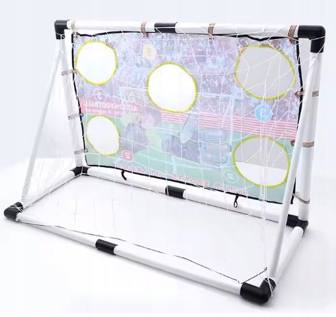 Garden Football Goal + Shot Accuracy Mat Set – Ball Pump EAN (GTIN) 5907489639545