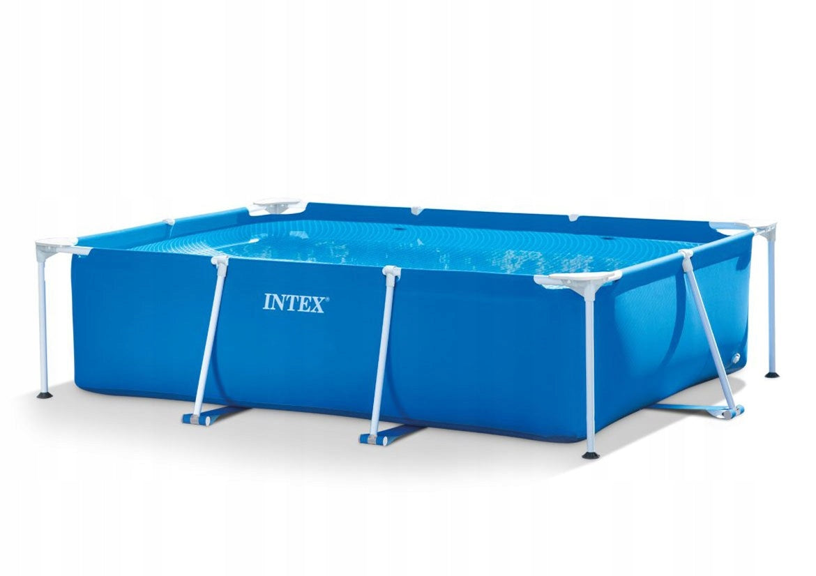 Garden Framed Pool Rectangular 220x150x60 Cm 28270 Intex Children Packaging status original