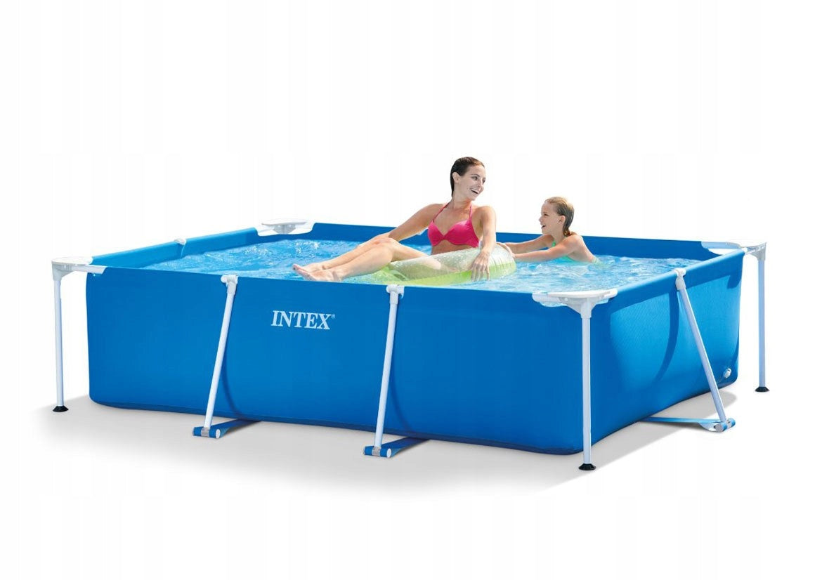Garden Framed Pool Rectangular 220x150x60 Cm 28270 Intex Children Volume 1662 l