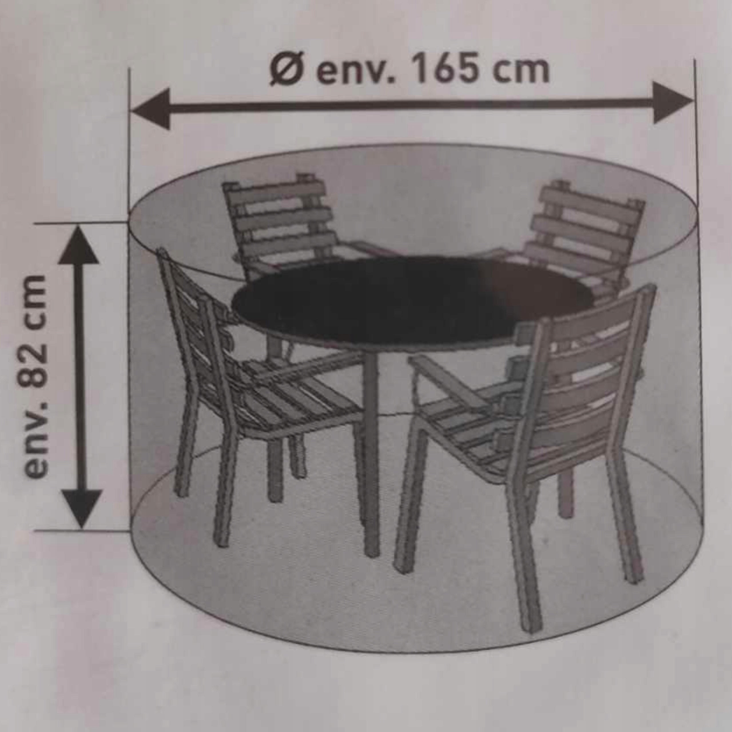 Garden Furniture Cover Garden Furniture Set Waterproof 165cm Length 165 cm