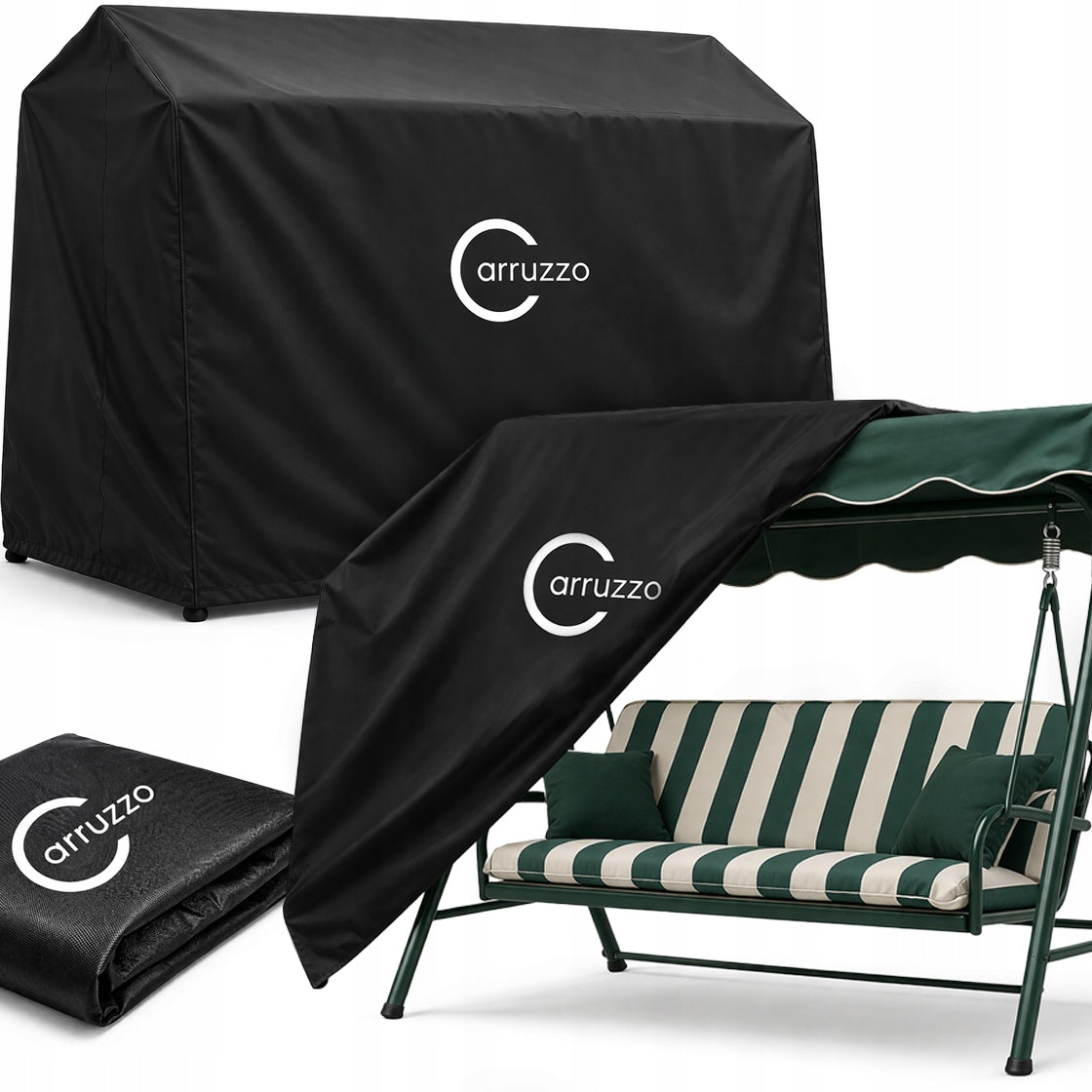 Garden Furniture Cover Waterproof Swing Table Bench 215x150x150 cm