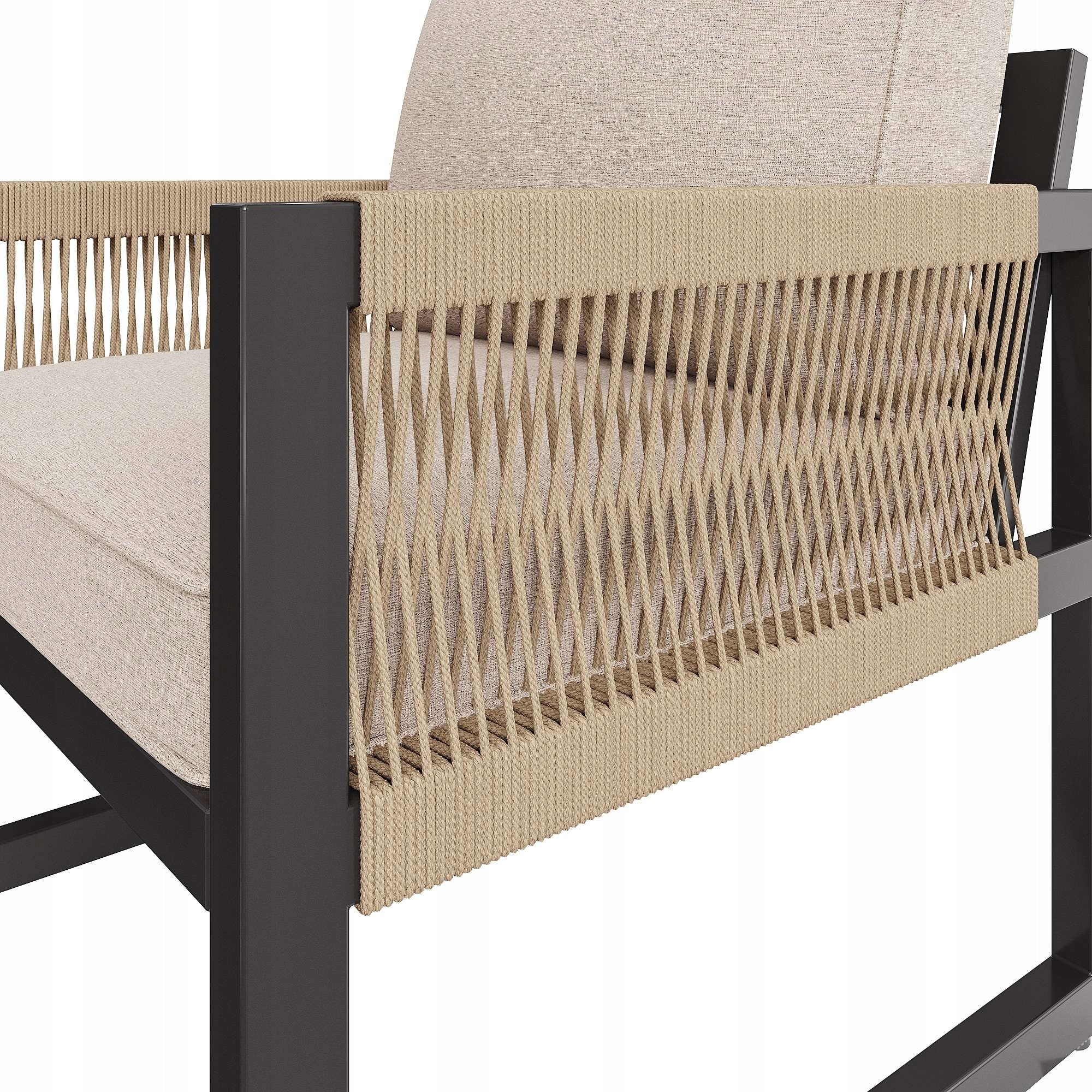 Garden Furniture Sets Corner + Sofa for 7-8 People Iron Frame + Wood Manufacturer code 6956842554413