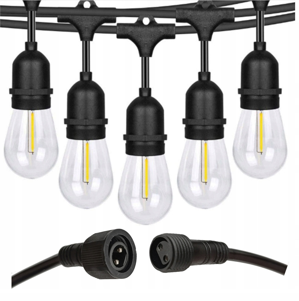 Garden Garland Light 20M 20X Bulb LED E27 Waterproof Manufacturer code y1749