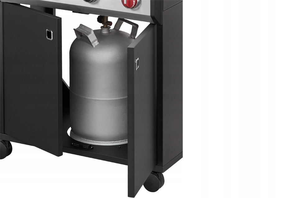 Garden Gas Grill Enders Chicago Next 4 R Turbo, Cast Iron Grate, FREEBIES Number of burners 4