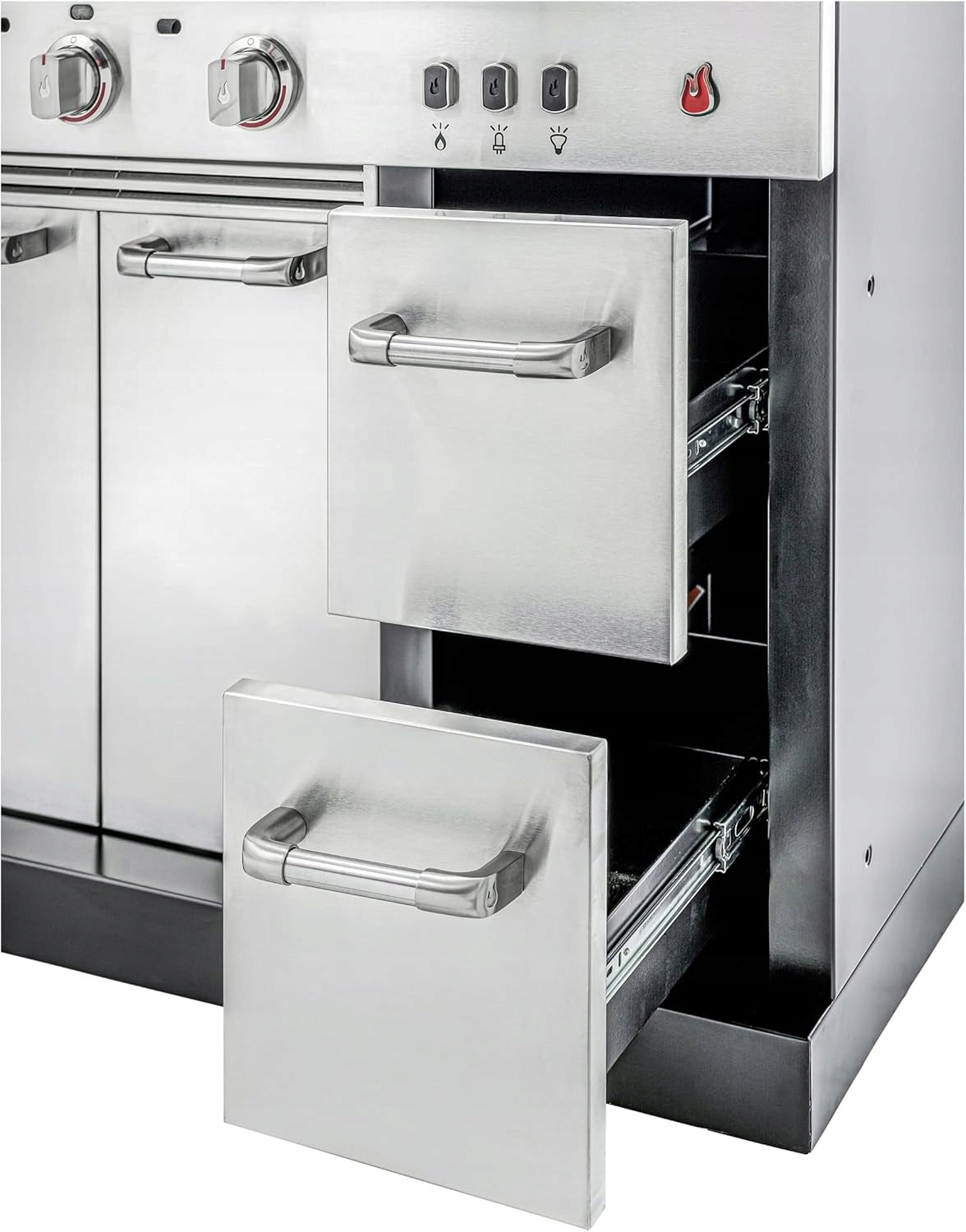Garden Grill Gas Garden Kitchen Modular Char-Broil Sink Steel 6kW Brand Char-Broil