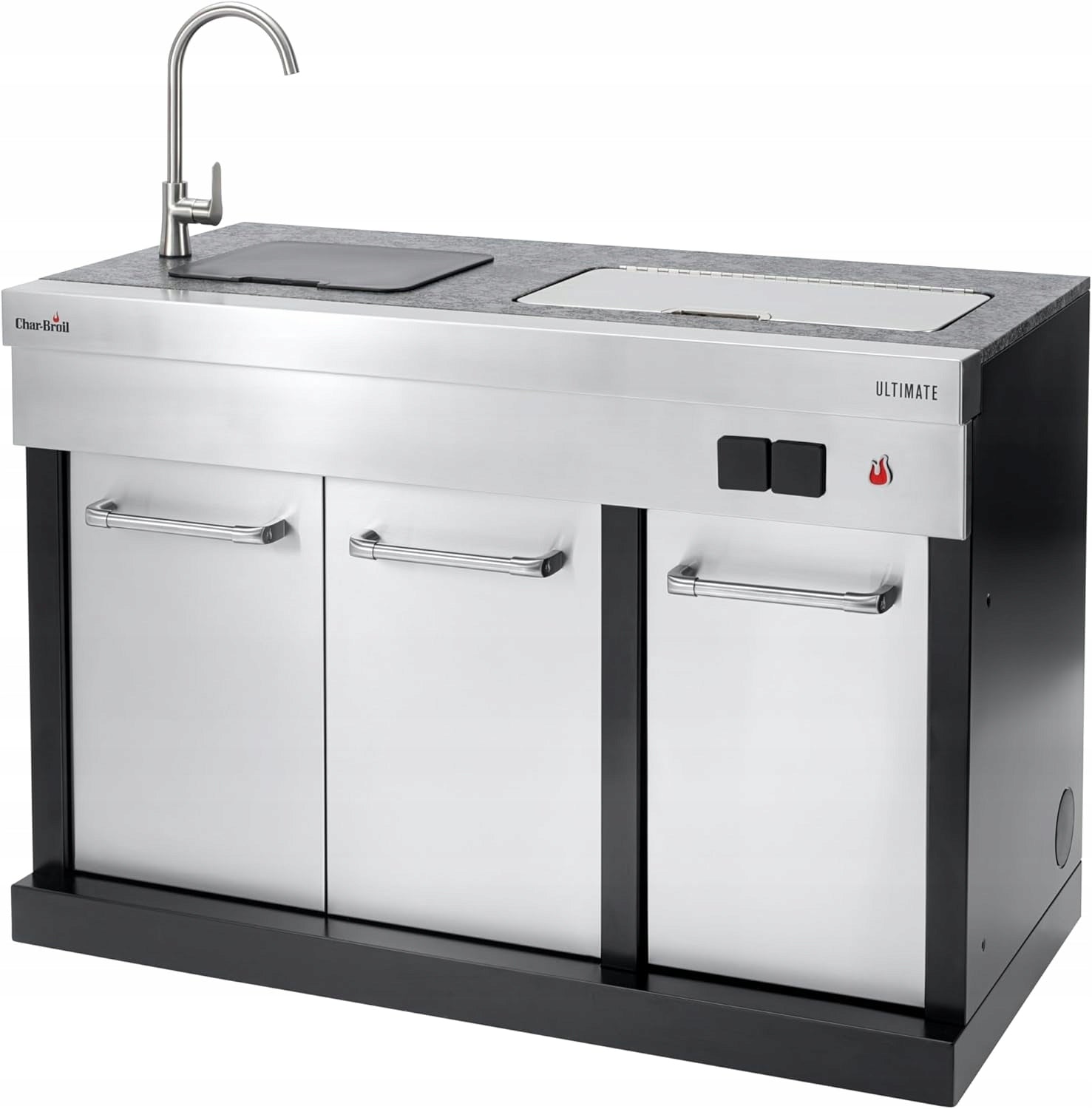 Garden Grill Gas Garden Kitchen Modular Char-Broil Sink Steel 6kW Weight 92 kg