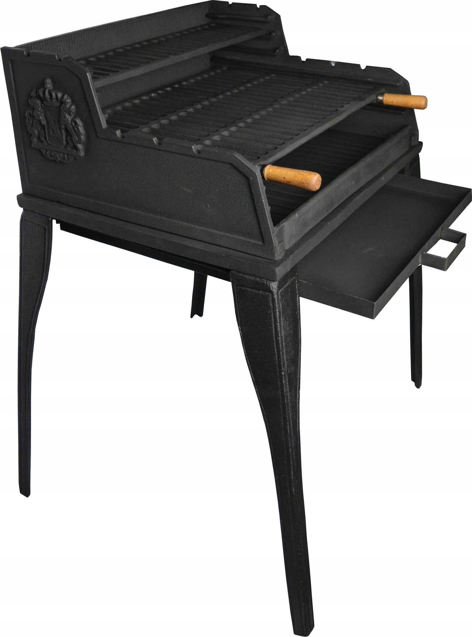 Garden Grill No. 2 - Standard Cast Iron Carbon Retro Strong