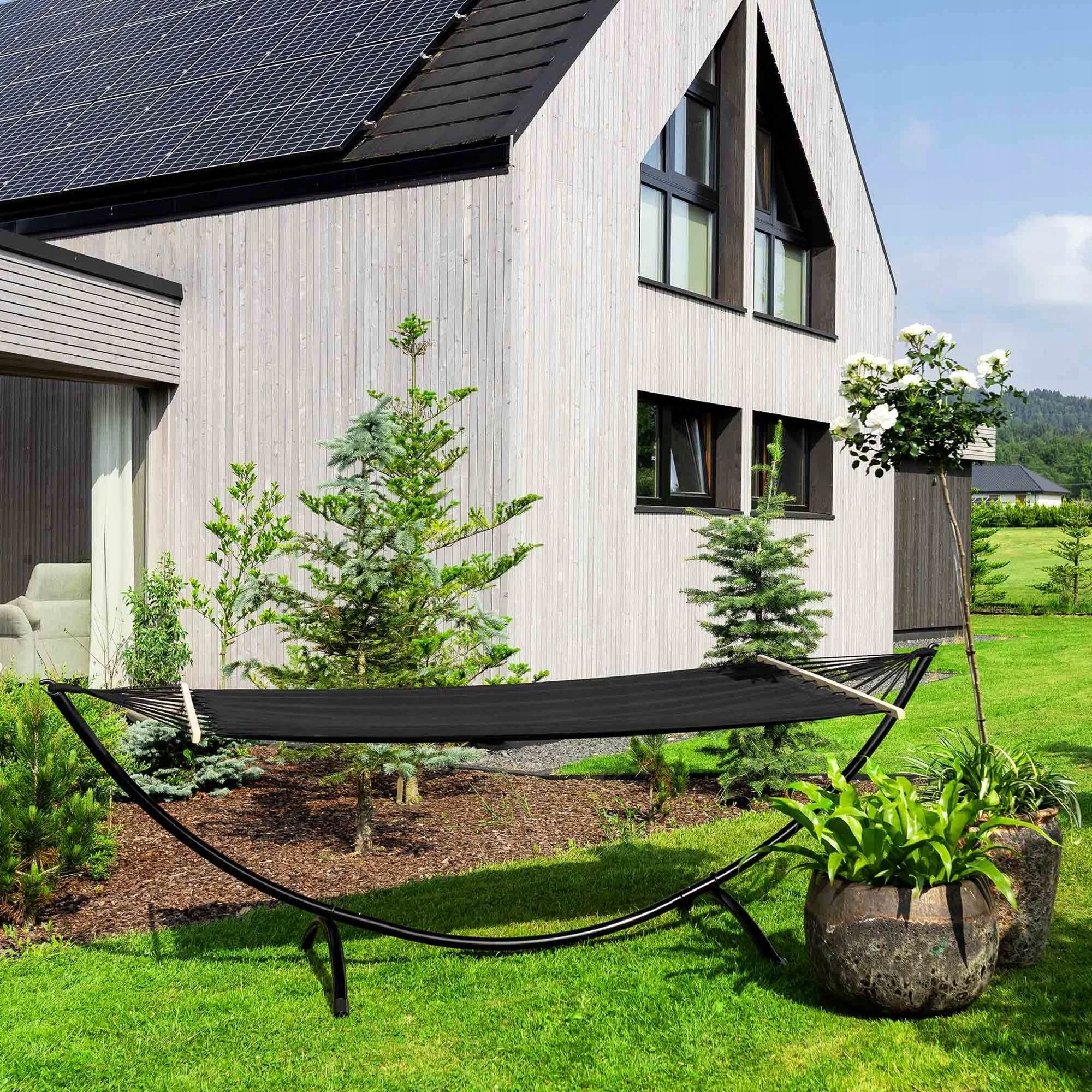 Garden Hammock with Frame and Bar Rimini Large Strong Frame di volio Manufacturer code RIMINI DV-005HWS