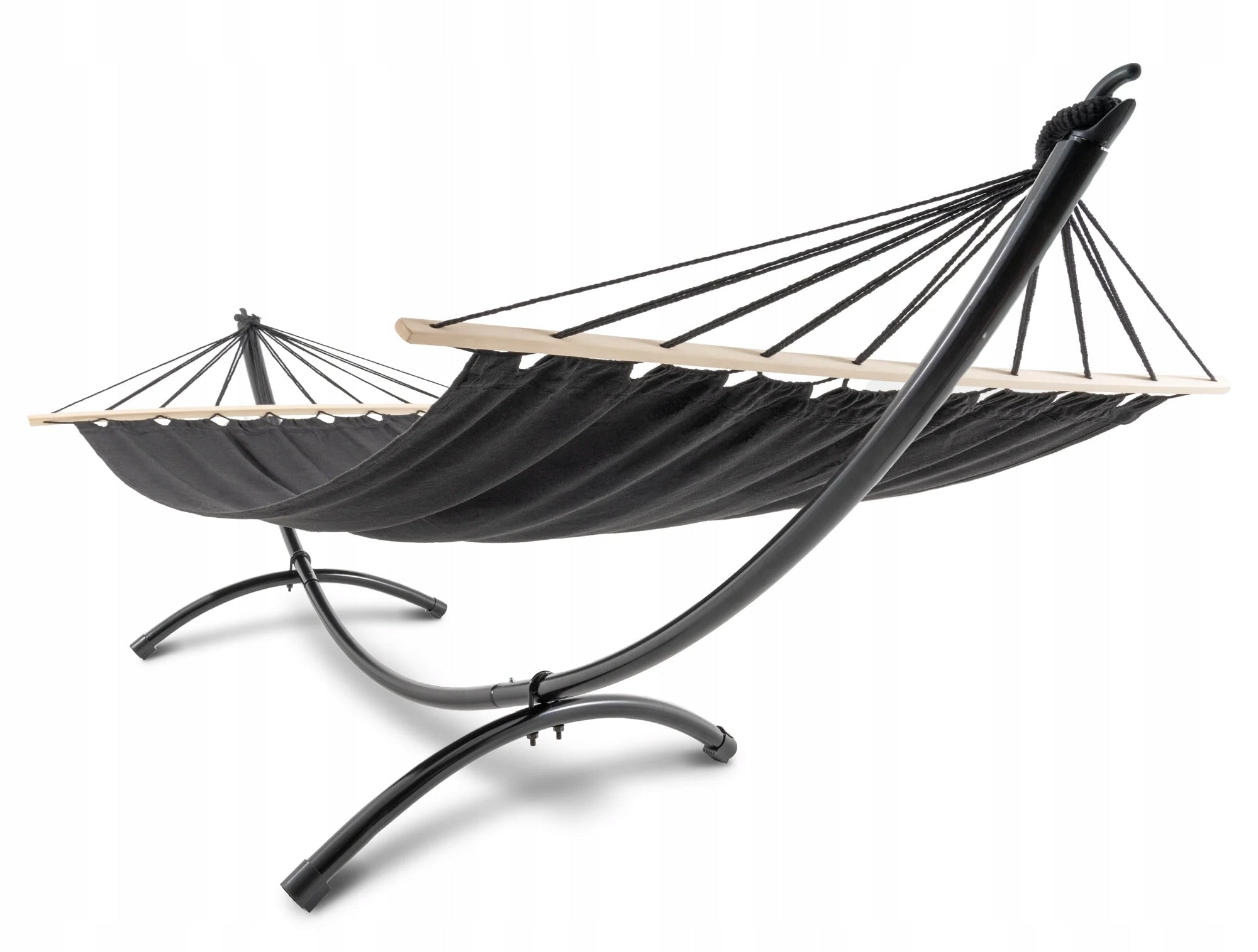 Garden Hammock with Frame and Bar Rimini Large Strong Frame di volio