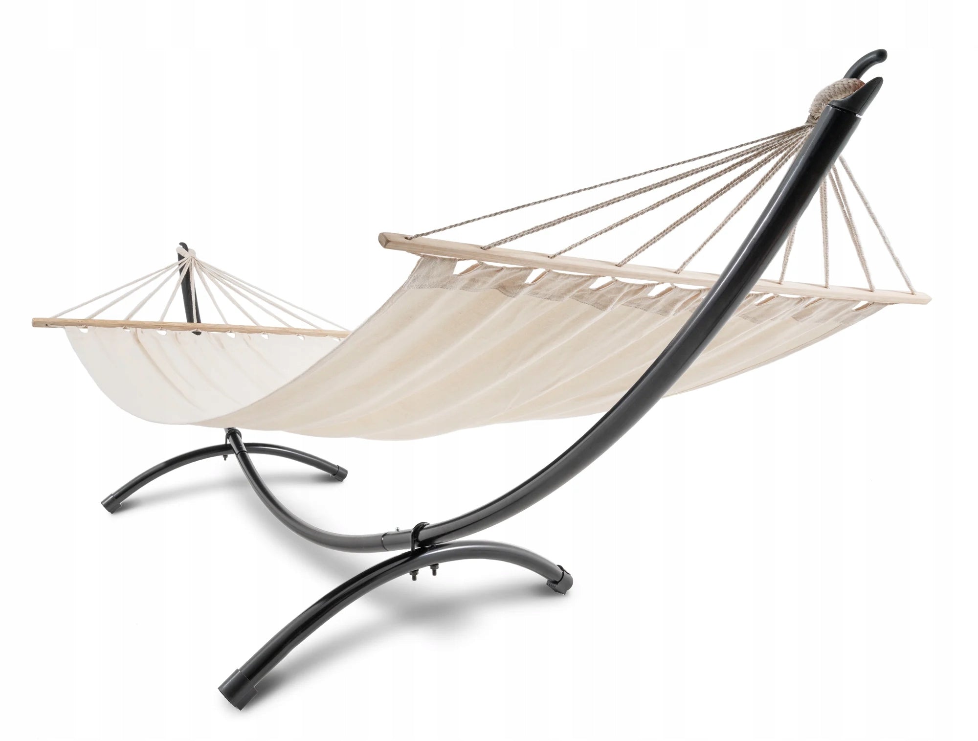 Garden Hammock with Frame and Rod Rimini Strong Hammock Frame