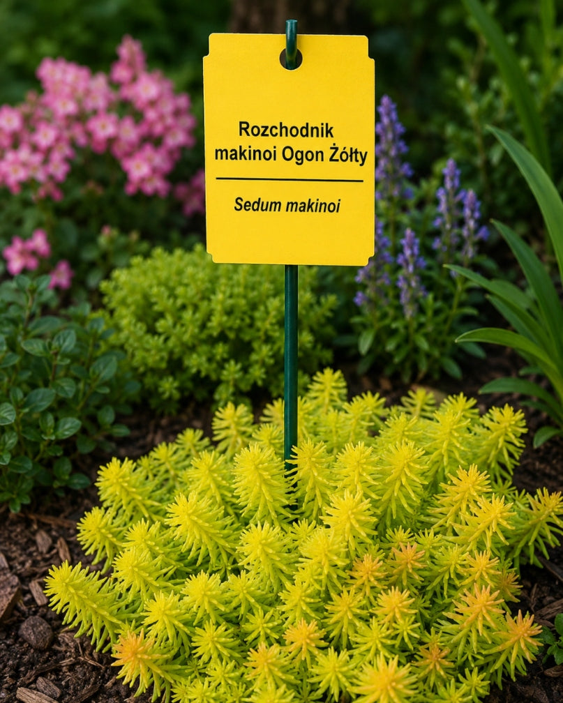 Garden Label Pendant/Tag YELLOW (50x100mm) 100pcs Brand Garden Label