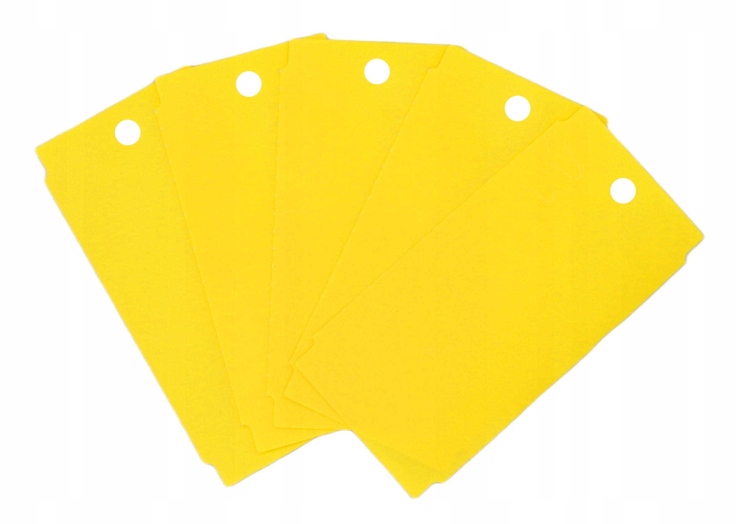 Garden Label Pendant/Tag YELLOW (50x100mm) 100pcs