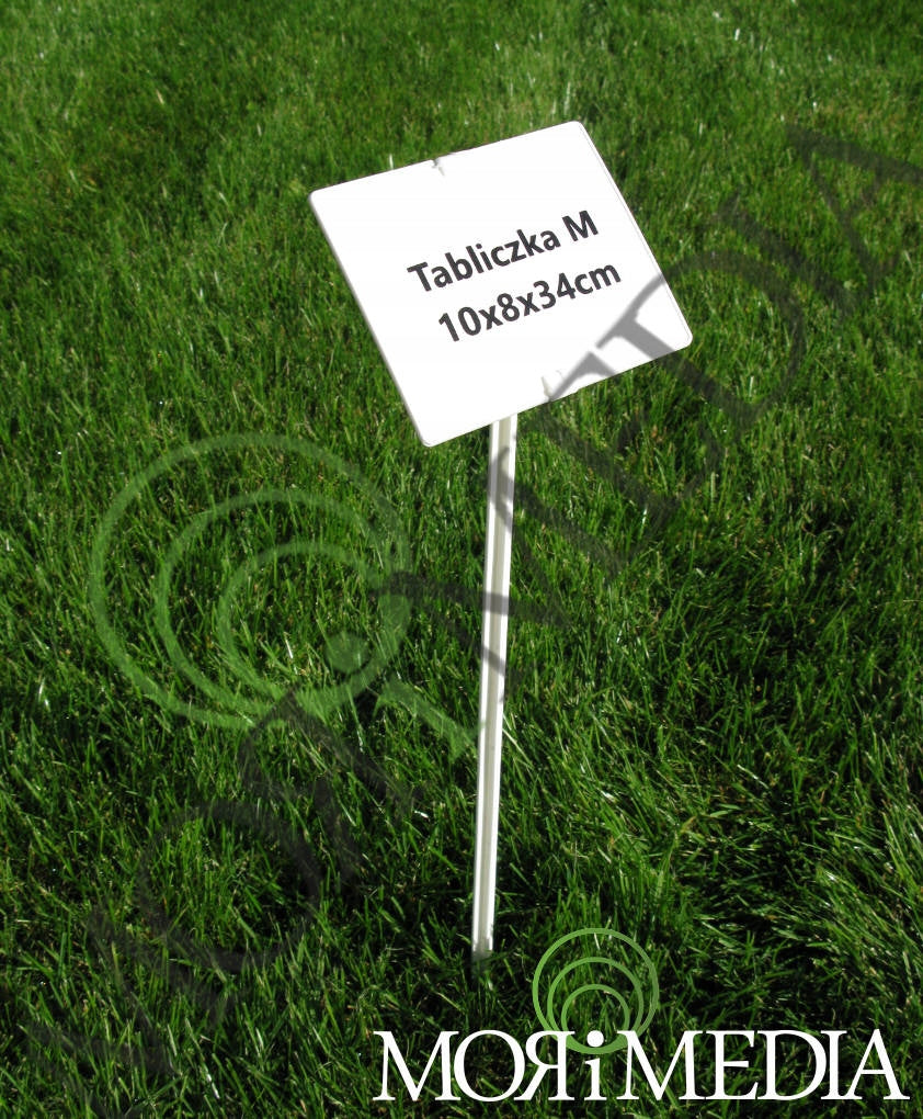 Garden Label Plates for Flower Plants M Manufacturer code Morimedia