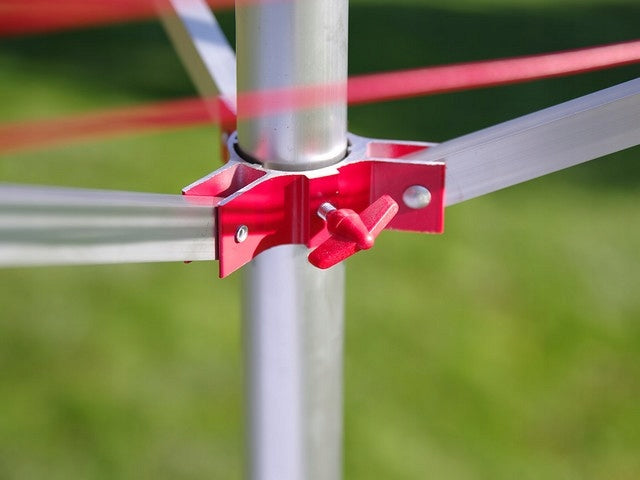 Garden Laundry Dryer Red Metal Garden Fittings Kind Stationary