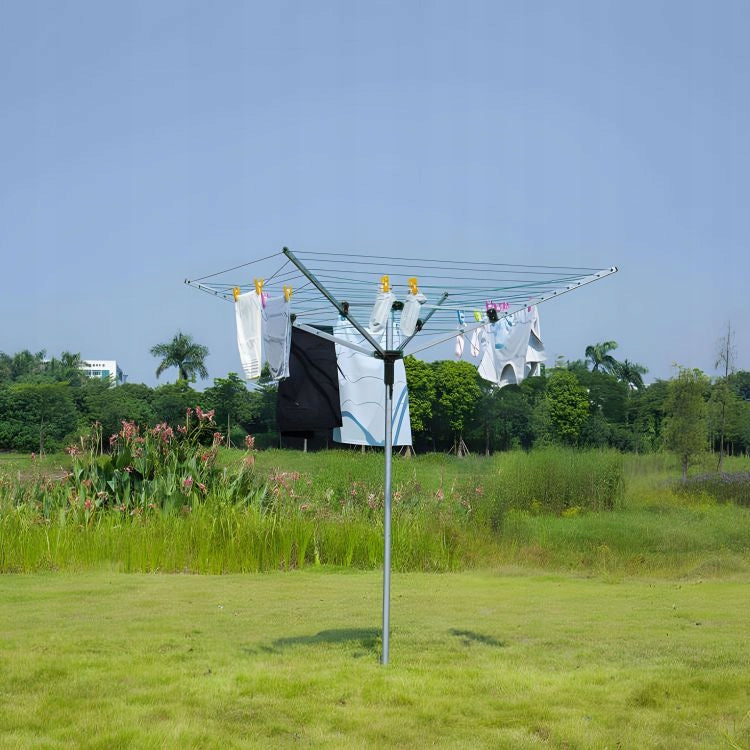 Garden Laundry Dryer Rotating 60 M Surface Drill + Cover Brand no brand