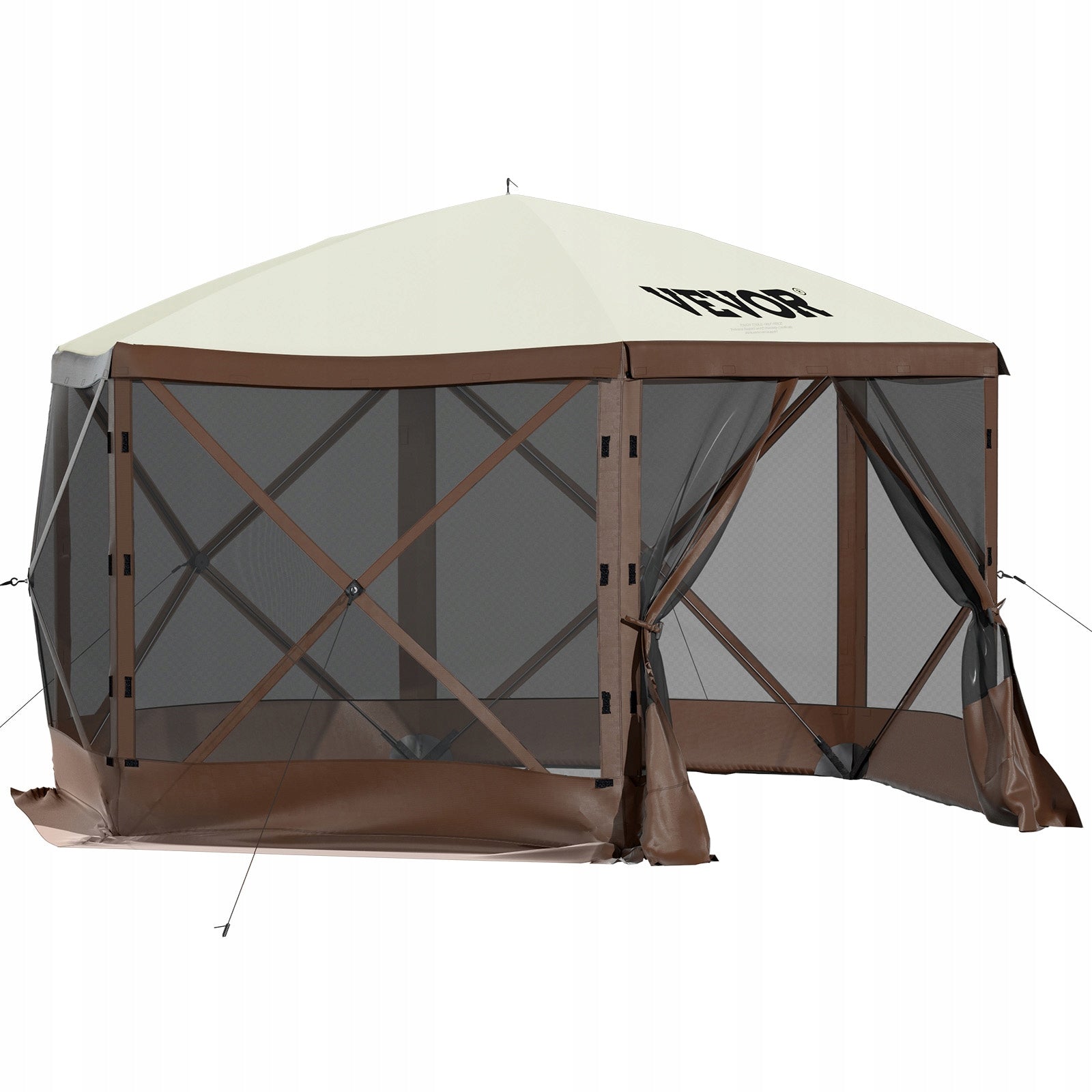 Garden Pavilion 3,05x3,05M 6-Sided 8 People With Portable Carrying Bag Manufacturer Vevor