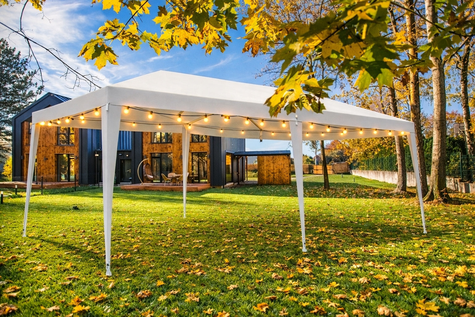 Garden Pavilion 3x6 Party Tent Commercial Garden Gazebo Stable Width 3 m
