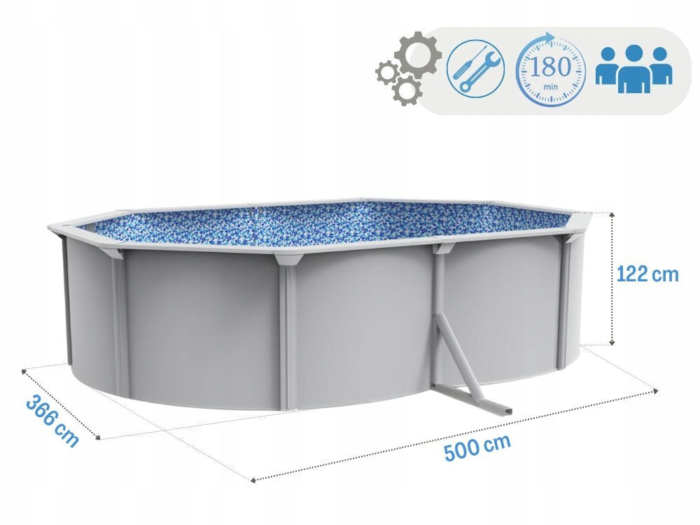 Garden Pool All Year Round Canadian Steel Panel Bestway 56586 500x366 Packaging status original