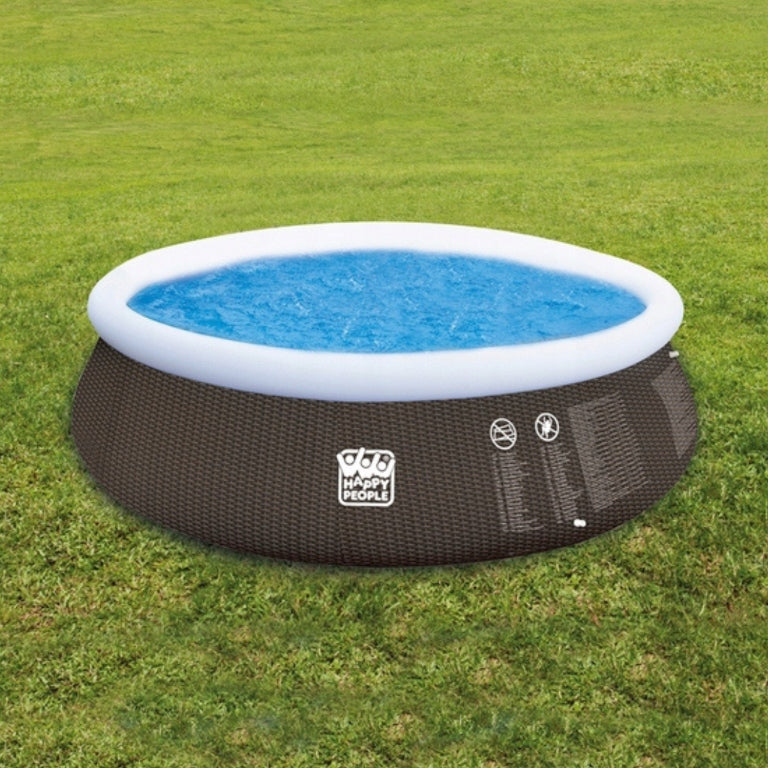 Garden Pool Expansion 450 x 106 cm Set of 5 in 1 Ladder Cover Large Brand Happy People