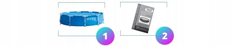 Garden Pool Framed 305x76 Intex 28200 NEW 2026 Height 76 cm