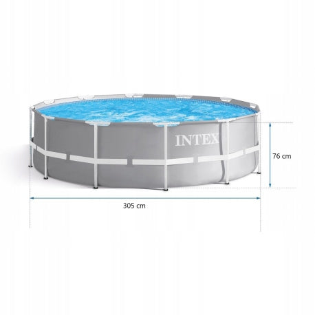 Garden Pool Framed INTEX 305x76cm set with filter pump Volume 4485 l