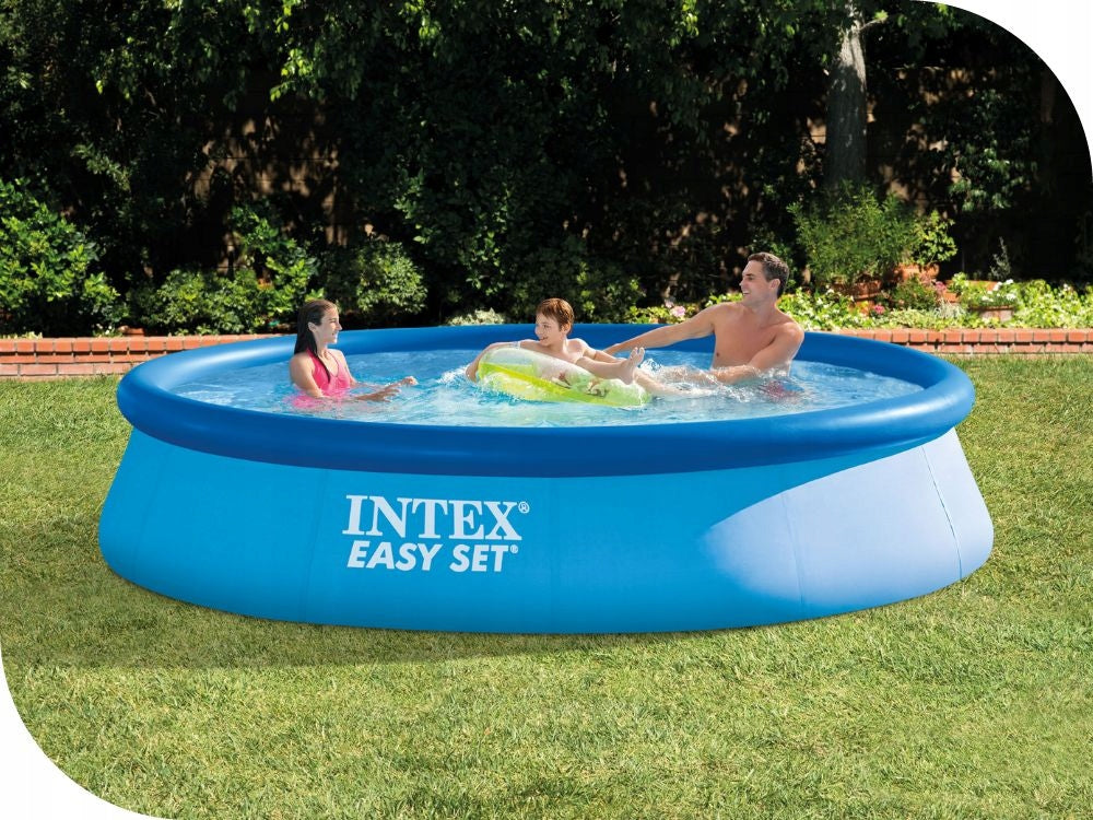 Garden Pool Round Expansion with Pump 396x84 Intex 28142 MODEL 2026 Length 396 cm
