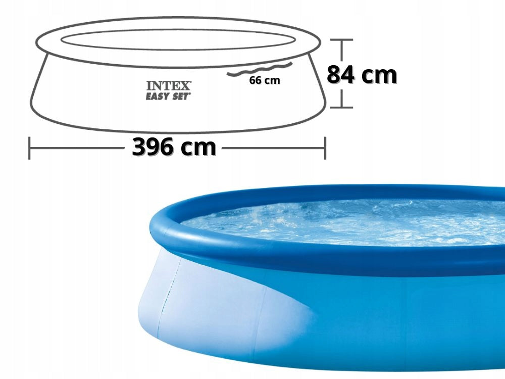 Garden Pool Round Expansion with Pump 396x84 Intex 28142 MODEL 2026 Manufacturer code 28143-2W1