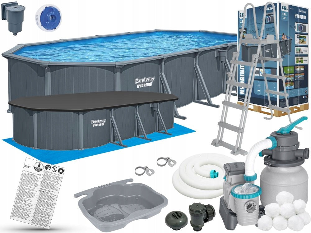 Garden Pool Year-round 732x366 with Sand Pump Bestway 561CW MODEL 2026