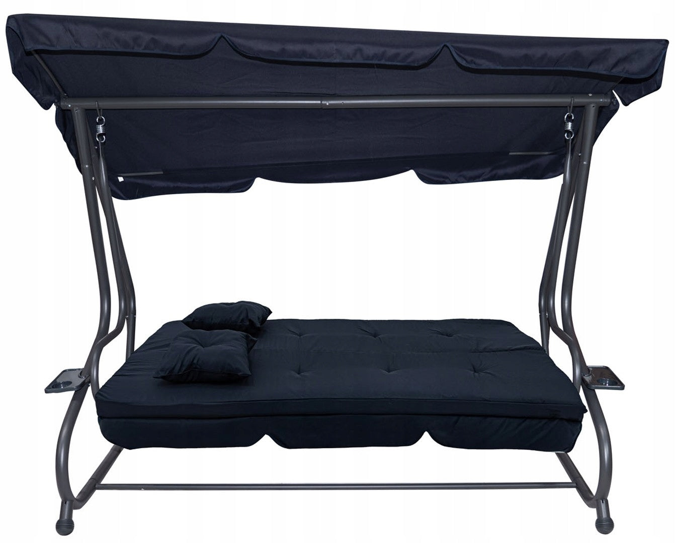Garden SWING XXL Couch with Adjustable Canopy + Cushions Seat width 100 cm