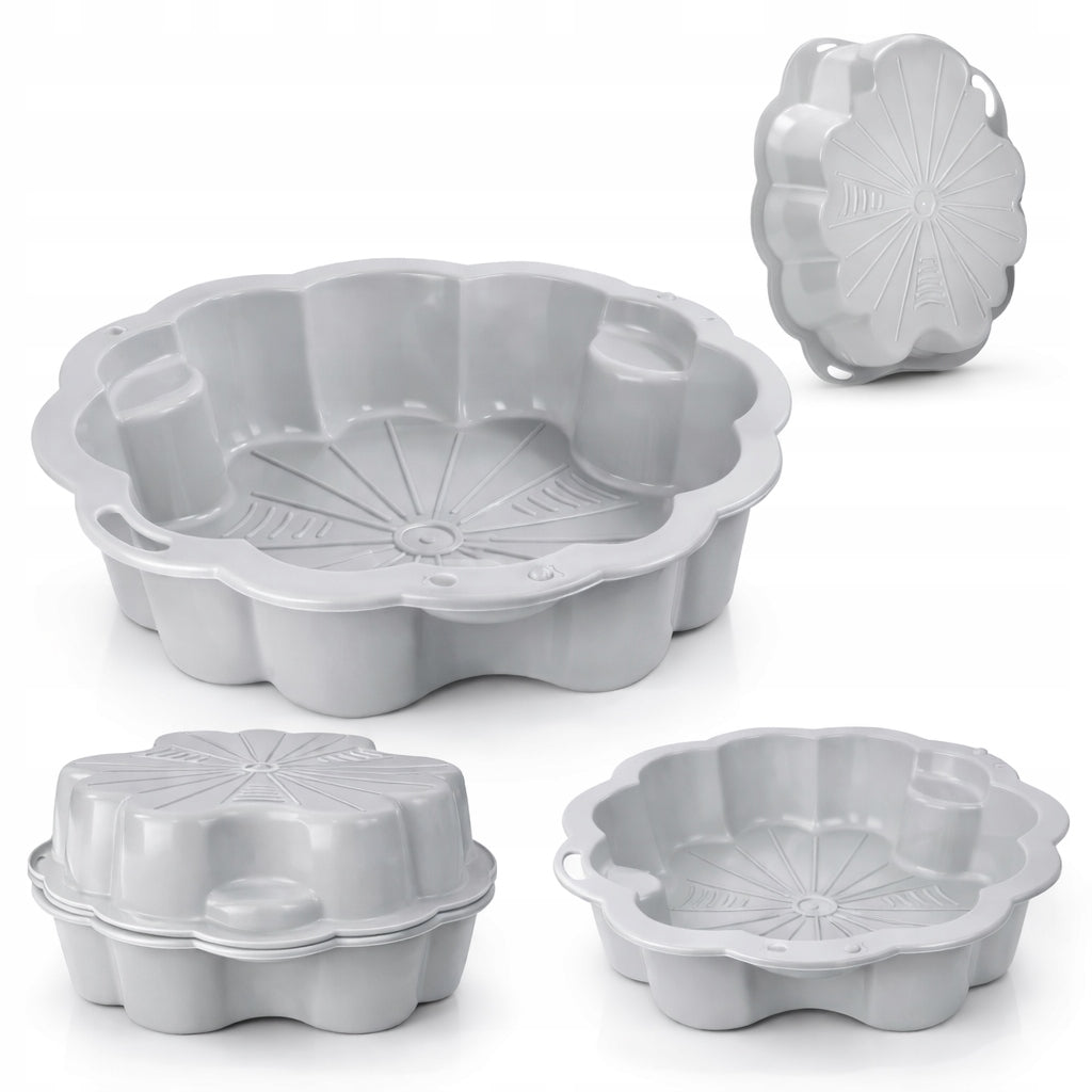 Garden Sandbox 2in1 Daisy with Closure 214x107 swimming pool + for sand Manufacturer code grey