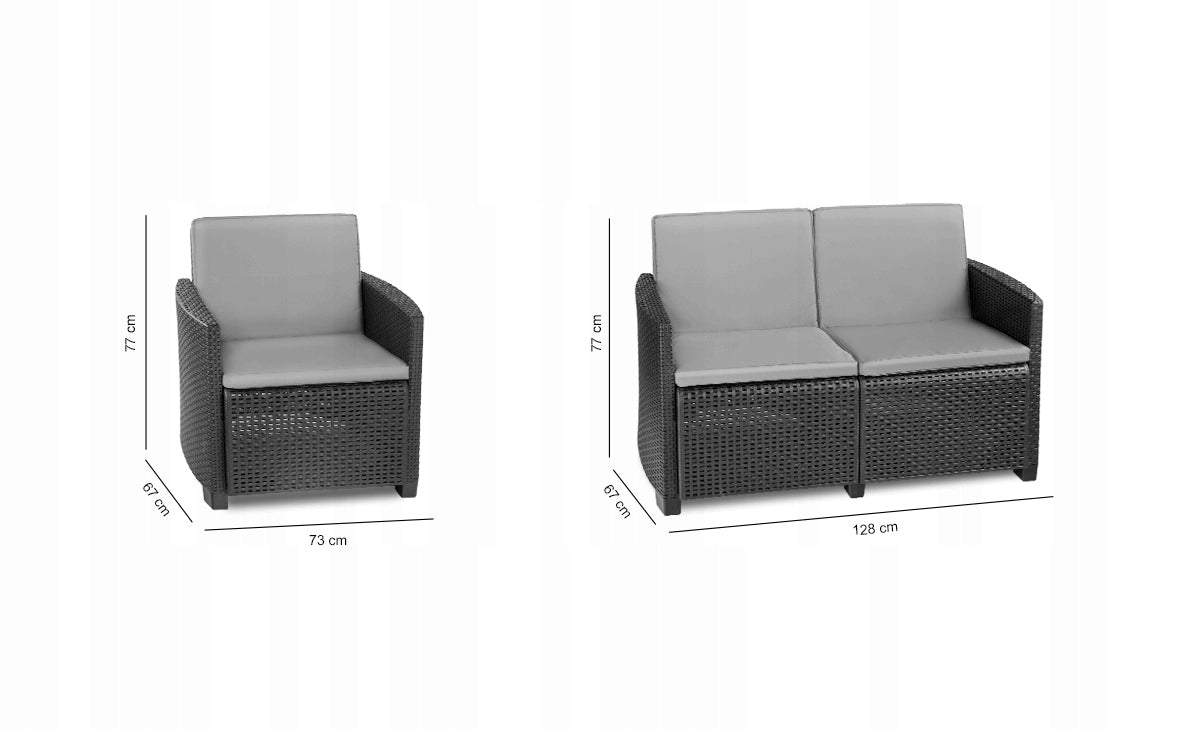 Garden Set EDEN 6-person Corciano Garden Furniture Number of items in the set 6