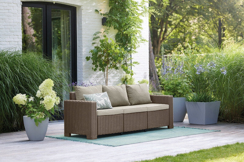 Garden Sofa KETER California 3 Cappucino-beige Manufacturer Keter