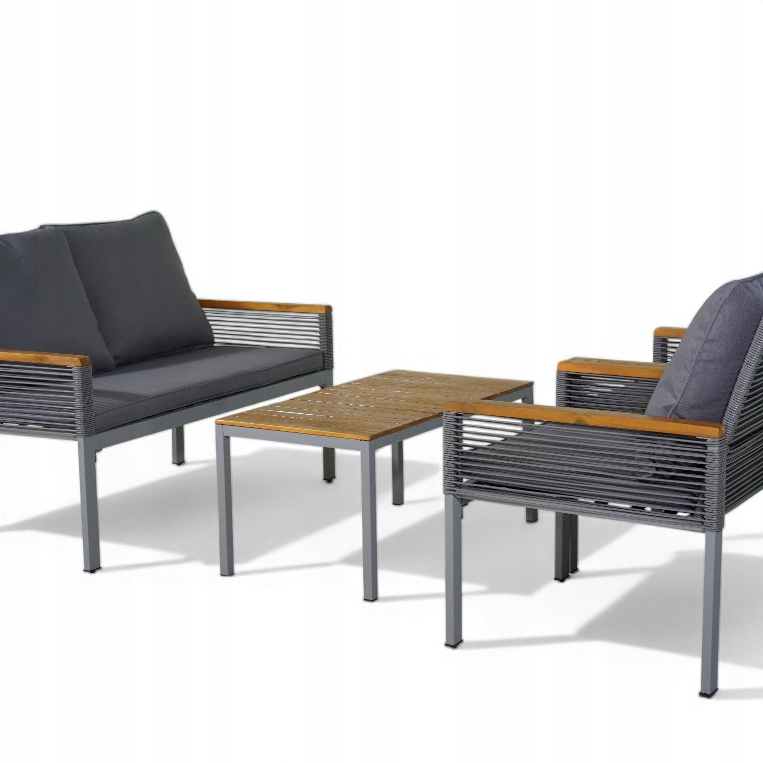 Garden Star CRIS Set - 2 Armchairs, Sofa, and Table HD-10353 Packaging status original