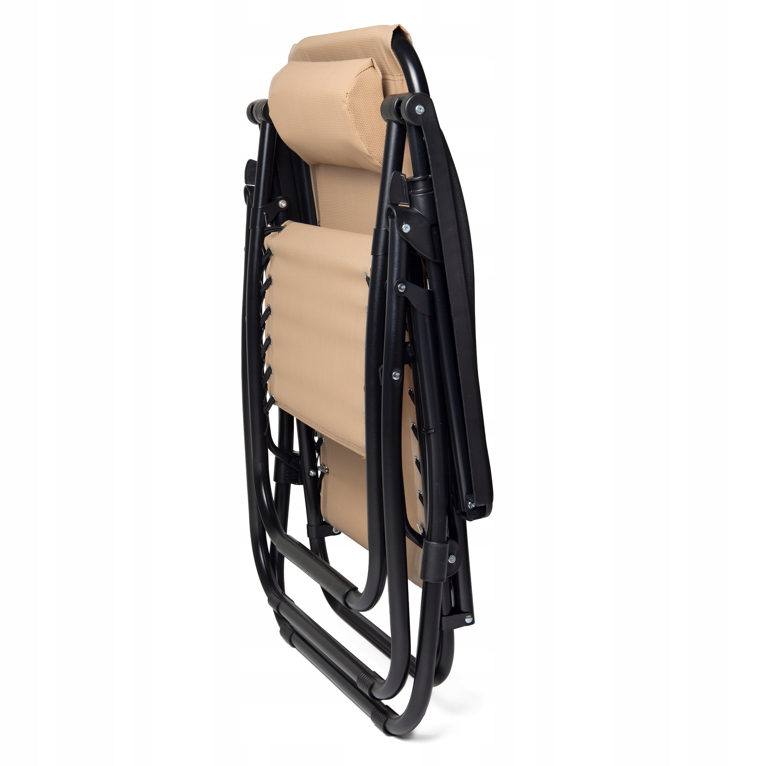 Garden Sun Lounger Folding Zero Gravity Hiking Chair Table Bag Frame material steel