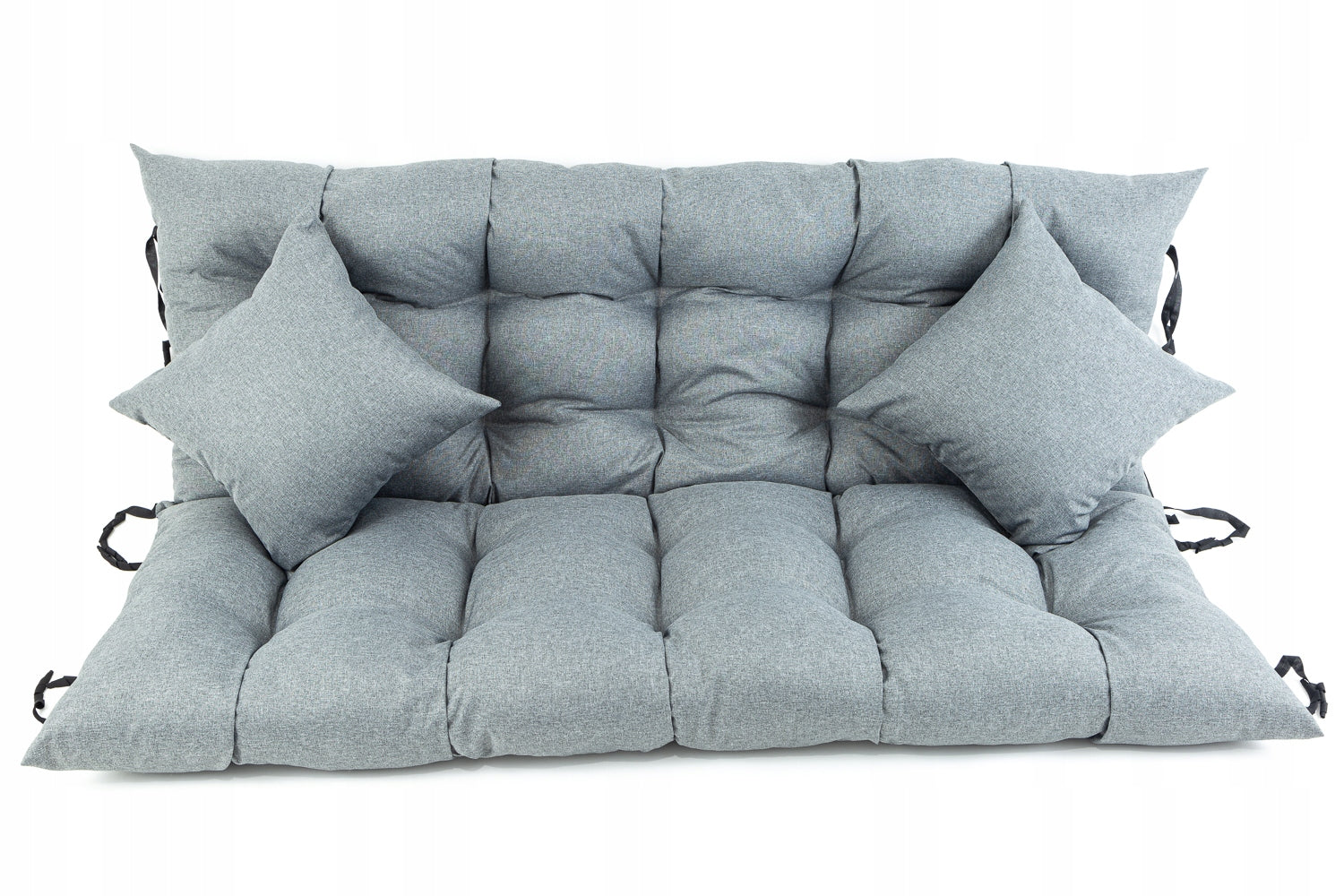 Garden Swing Cushion 160x55x55 Beige Linen Pillow width 55 cm