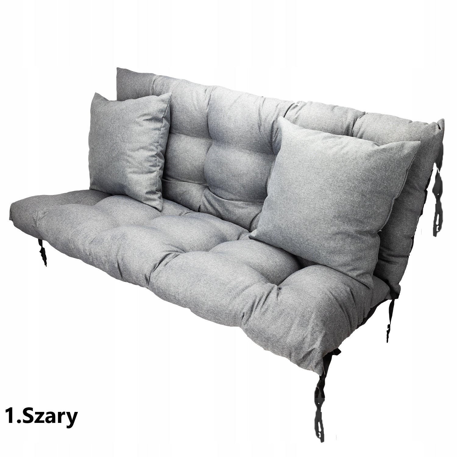 Garden Swing Cushion Bench 180x55x55 +Freebie Cushions Grey Linen Manufacturer code 609260700