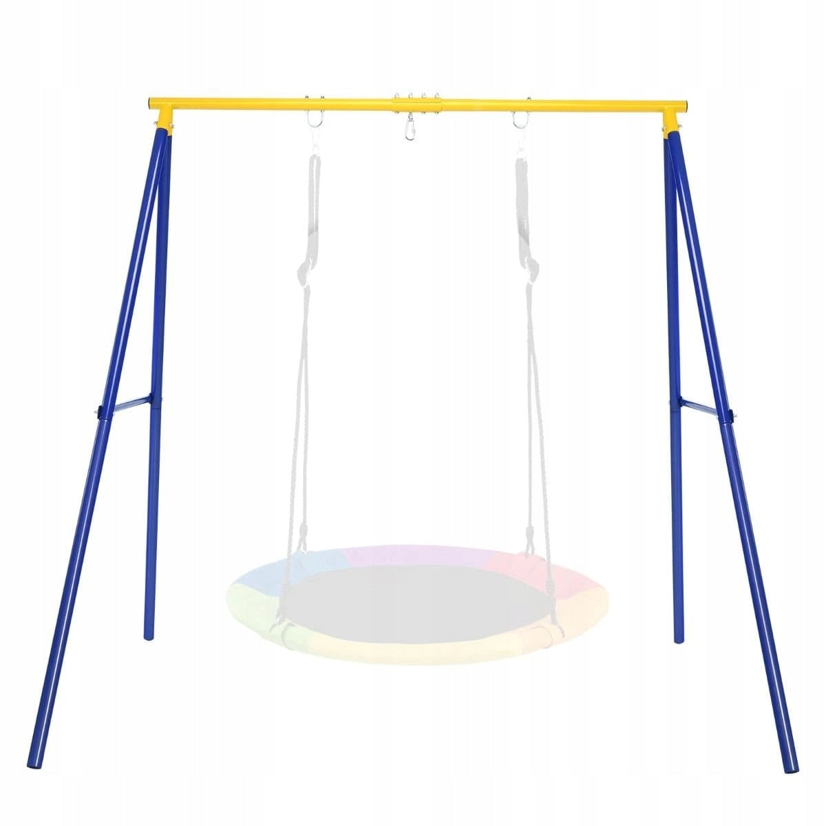 Garden Swing Frame - Heavy Duty Metal A-Frame Stand for Outdoor Swings