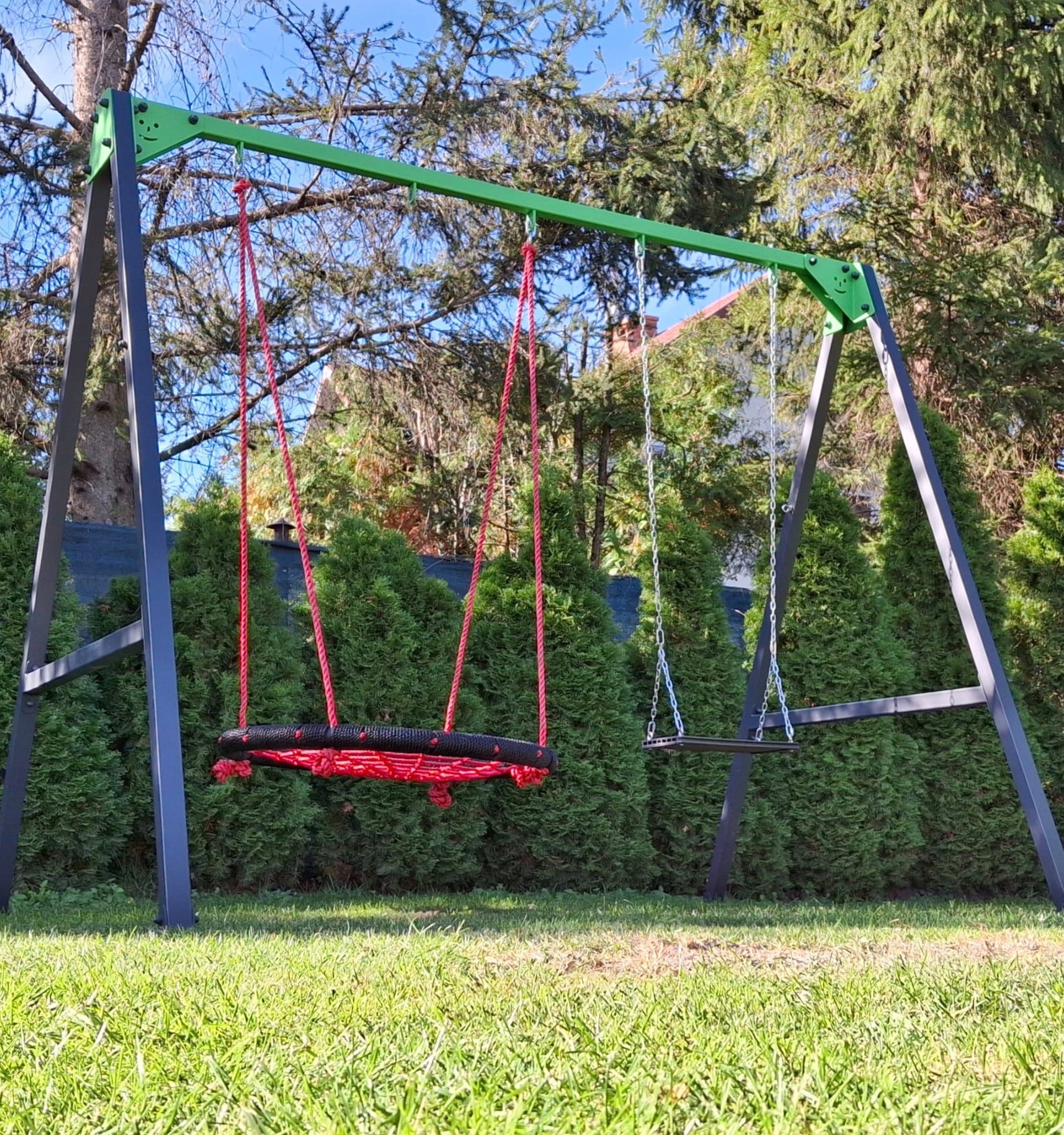 Garden Swing Metal Double Frame Compact Manufacturer code 3132
