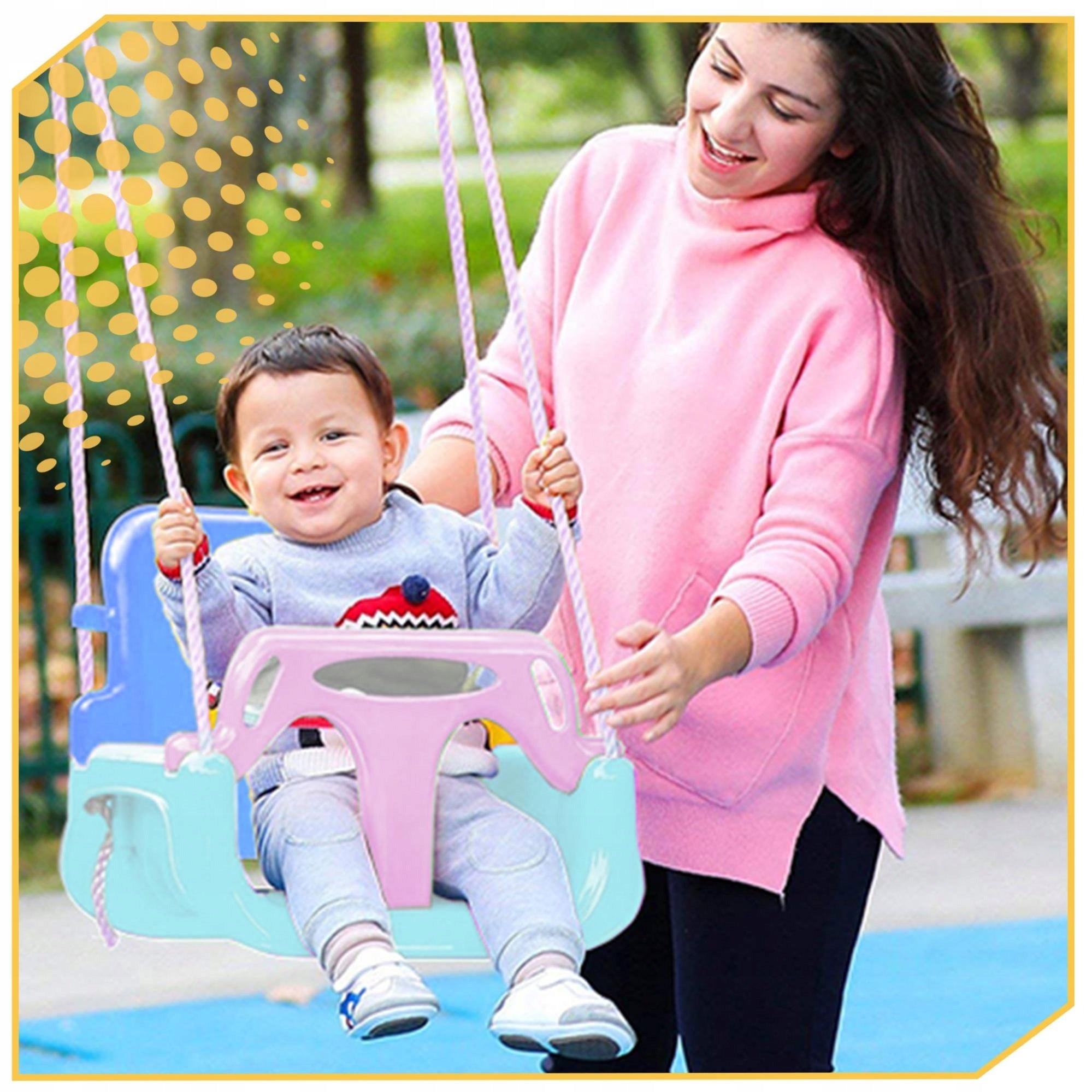 Garden Swing Modular Home for Kids 3in1 Strong on Ropes Safe Kind bucket swing