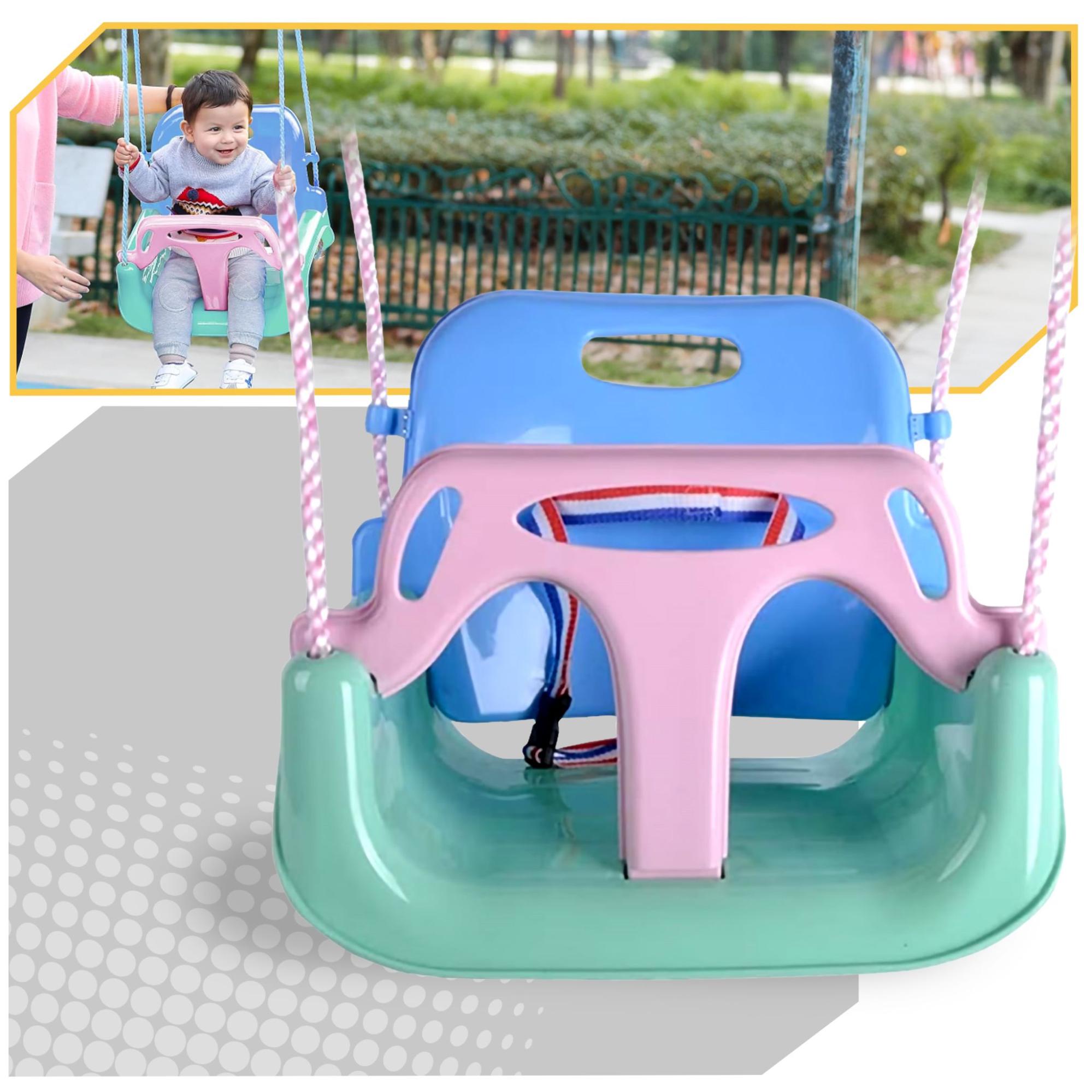 Garden Swing Modular Home for Kids 3in1 Strong on Ropes Safe Packaging status original