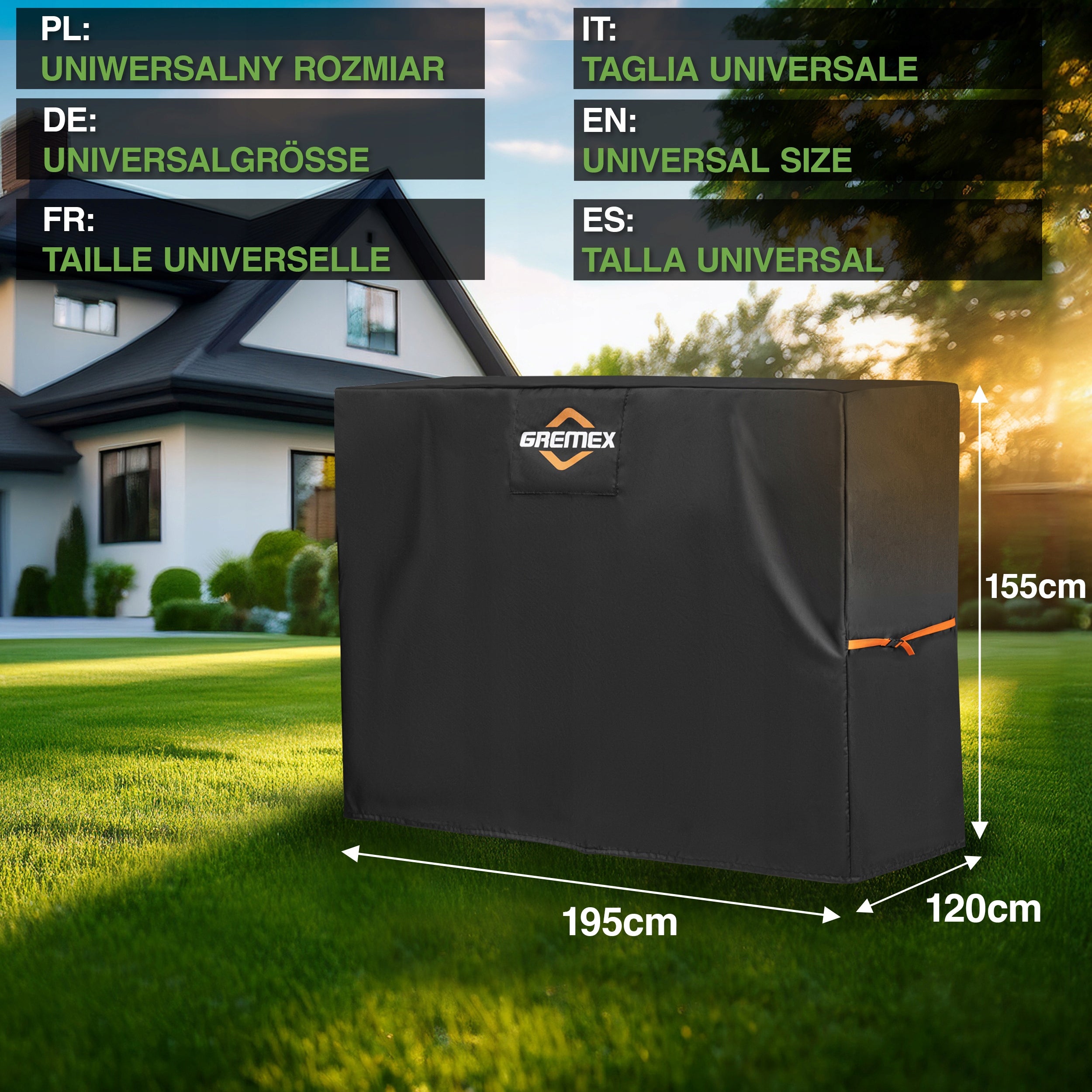 Garden Swing Protective Cover Ventilated Reinforced Waterproof Manufacturer Gremex